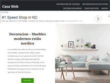 Tablet Screenshot of casa-web.com.ar